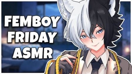 🤍 Live 3DIO ASMR | Femboy Friday: Gentle Whispers &amp; Soothing Rain 🤍