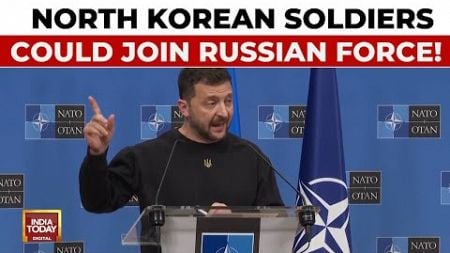 Zelenskyy Claims North Korean Troops May Join Russian Forces In Occupied Territories Of Ukraine