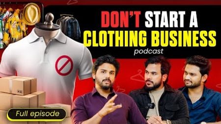 Mistakes we did as a Clothing Business! Podcast 🚨Tones Fashion By The Fashion Verge