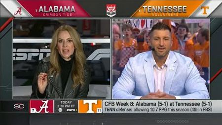 PREVIEWING SEC&#39;s massive slate in Texas, Tennessee on College GameDay 🔥 | SportsCenter