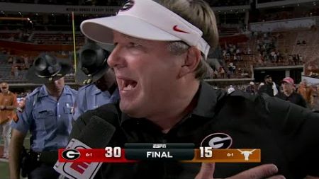 Kirby Smart says ‘no one gave us a chance’ to beat Texas | ESPN College Football