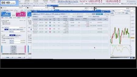 ちまちま勝ってる人のポジ厳選FX取引画面＆トレンド表示
