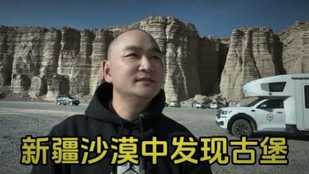 鐵牛旅行記557集/馬犬石榴在新疆沙漠一座千年古堡附近找到一塊奇怪的石頭，3只狗在這裡玩瘋啦！#環遊中國 #狗是人类最忠诚的朋友