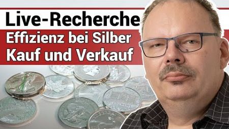 Silber Kauf und Verkauf mit Recherche optimieren