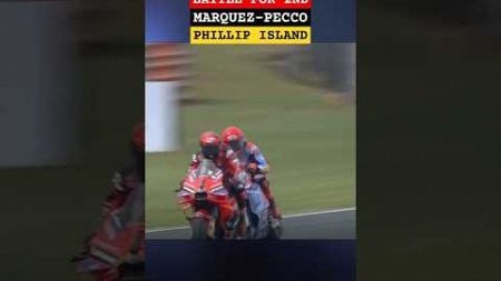 Marquez-Pecco Battle for 2nd - Australiangp #motogp #australiangp #marcmarquez #bagnaia