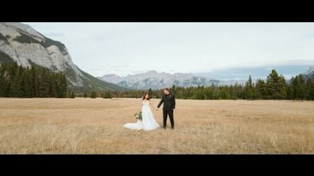 Yasmeen + Colby // Sulphur Mountain-gondelbruiloft // Banff, AB.