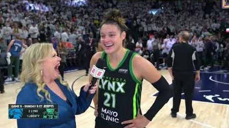 Kayla McBride reacts to Minnesota Lynx forcing Game 5 in the WNBA Finals | WNBA on ESPN