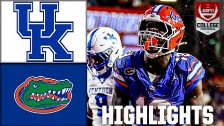 Kentucky Wildcats vs. Florida Gators | Full Game Highlights | ESPN College Football