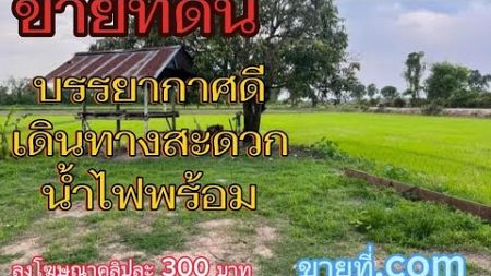 #ขายที่ดิน #บรรยากาศ ดี #เดินทางสะดวก น้ำไฟพร้อม #ที่ดิน #พิษณุโลก #ซื้อที่ดิน