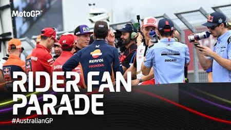 Rider Fan Parade | 2024 #AustralianGP