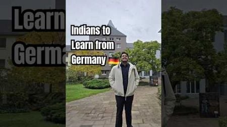 India should learn this from Germany | Doctor&#39;s Vlog #explore #tourism #travel #trending #nature