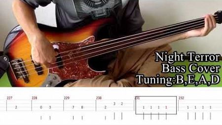 Dream Theater - Night Terror (Bass Cover + Tab)