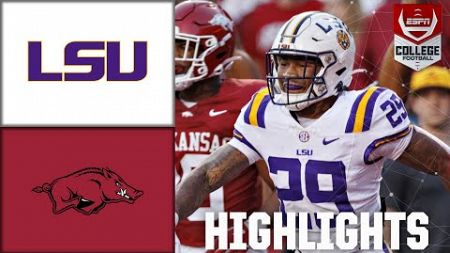 LSU Tigers vs. Arkansas Razorbacks | Full Game Highlights | ESPN College Football