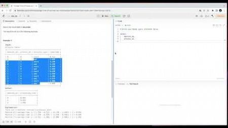 SQL CASE statement with max function. Leetcode challenges solution.Data analysis with SQL.