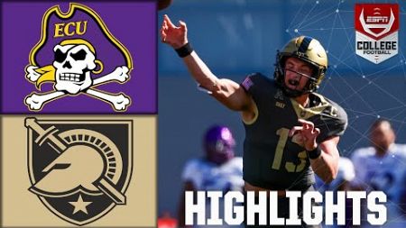 East Carolina Pirates vs. Army Black Knights | Full Game Highlights | ESPN College Football