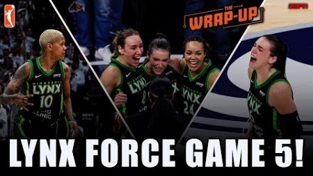 🚨 LYNX FORCE GAME 5! Can Liberty get their first WNBA title? | WNBA &#39;The Wrap-Up&#39; 🏀