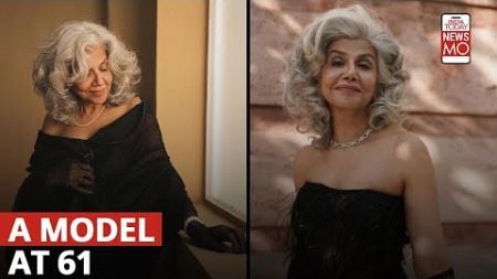 Meet 61-Year-Old Model Mukta Singh Proudly Embracing Her Gray Hair