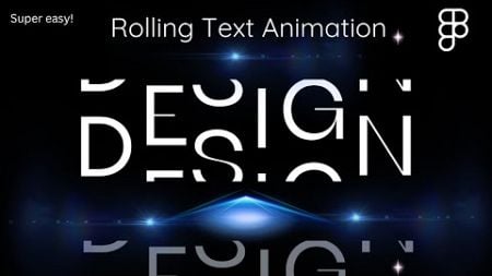 Rolling Text Animation in Web Design