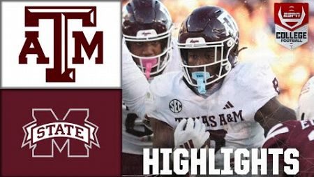 Texas A&amp;M Aggies vs. Mississippi State Bulldogs | Full Game Highlights | ESPN College Football