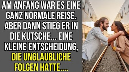 Es begann wie eine normale Reise. Aber dann betrat er den Wagen.