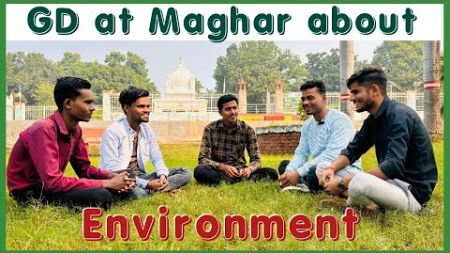 Group Discussion about Environment at Maghar