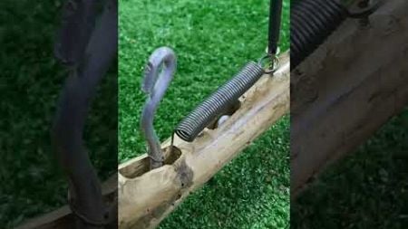 Simple mechanism # Craft idea # DIY # Bamboo slingshot