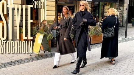 How Stockholmers Dress in October | Autumn Street Style 🍁🍂