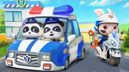 🔴LIVE | Super Police Patrol Team | Police Chase | Police Car | Nursery Rhymes &amp; Kids Songs | BabyBus