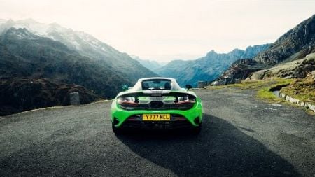 McLaren 750S Mountain Pass Run!