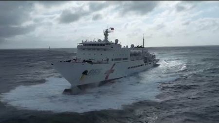 Chinese naval hospital ship makes maiden visit to Benin