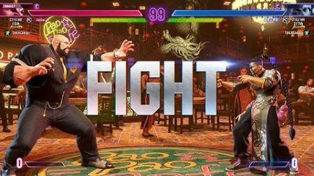 Street Fighter 6 🔥 Junior (Rank #1 Zangief) Vs 健康な野菜 (Jamie)🔥 SF6 High Level Match&#39;s!