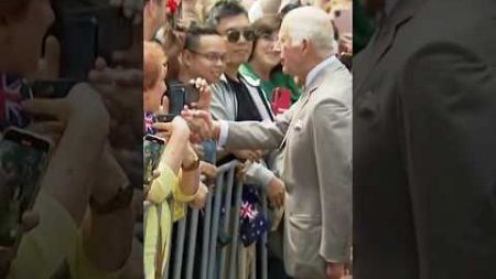 King Charles and Queen Camilla meet with cheering crowds in Sydney | ABC News