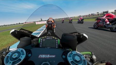 motogp hari ini - melihat sirkuit phillip island dengan kamera helm - motogp gameplay helmet cam