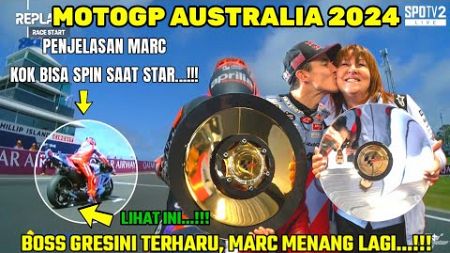 BRUTAL🔴RACE MOTOGP AUSTRALIA 2024,BERITA MOTOGP HARI INI, MOTOGP HARI INI, MARC MARQUEZ MENANG LAGI