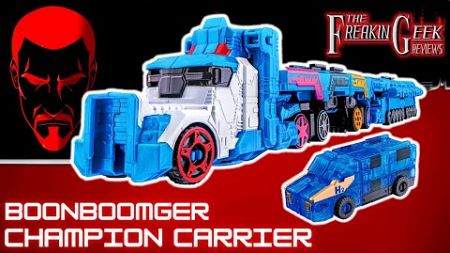 BoonBoomger DX CHAMPION CARRIER: EmGo&#39;s Super Sentai Reviews N&#39; Stuff