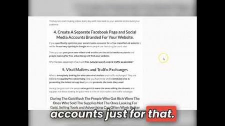 Traffic Tactic #4 Created Branded Social Media Accounts