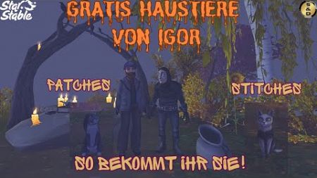 Star Stable - Gratis Haustiere! So bekommt ihr Sie! Stitches &amp; Patches [SSO]