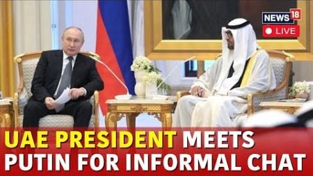 Putin Meets UAE President: Says Russian-Emirati Relations At An &#39;Unprecedented High Level’ | N18G