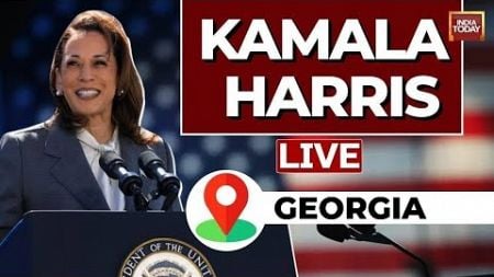 Kamala Harris Rally LIVE: Harris&#39; Rally With Usher Raymond IV In Atlanta, Georgia | US Election LIVE