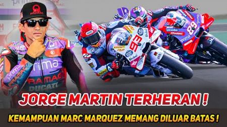 SEAKAN TAK PERCAYA🔥JORGE MARTIN JADI SAKSI BETAPA BERINGASNYA OVERTAKE MARC MARQUEZ DI PHILIP ISLAND