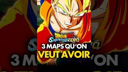 Dragon Ball Sparking Zero : 3 MAPS qu’on VEUT AVOIR dans le jeu 😍