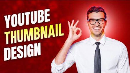 How to make a YouTube Premium Thumbnail Design In Photoshop