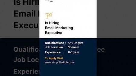 Genxlead is hiring Email Marketing Executive - Simplified jobs