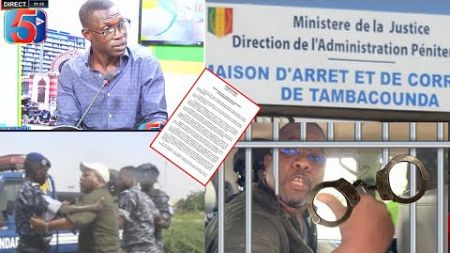 Prison de Tamba: Bougane est dans une Chambre de 48 Personnes…Sentv Révèle: Arfan Réagit et félicite