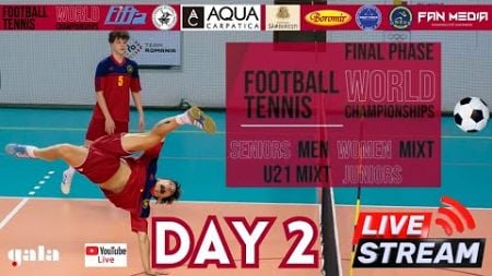 Day 2, FOOTBALL TENNIS WORLD CHAMPIONSHIPS, IZVORANI, ROMANIA, 2024, FIFTA, FRFT-CAJ