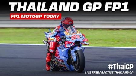 Live FP1 MotoGP Today Thailand GP - MotoGP Today #thaigp