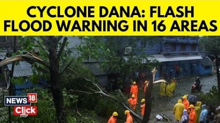 Cyclone Dana: IMD Issues Flash Flood Warning In 16 Districts Of Odisha Amid Heavy Rainfall | N18V