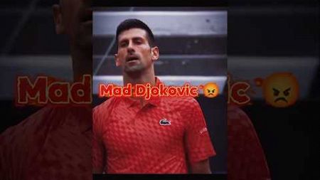 Djokovic 😡 | #tennis #tennistv