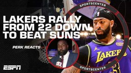 We have no reason to NOT BELIEVE IT’S REAL 🏀 Perk reacts to Lakers’ 2-0 start | SportsCenter