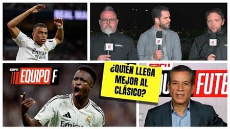 MBAPPÉ y VINICIUS son las armas con las que REAL MADRID pudiera dominar al BARCELONA | Equipo Futbol